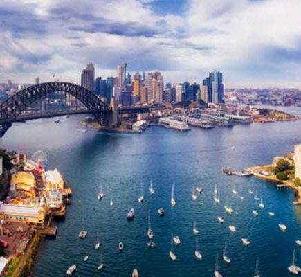 City of Sydney with Yachts
